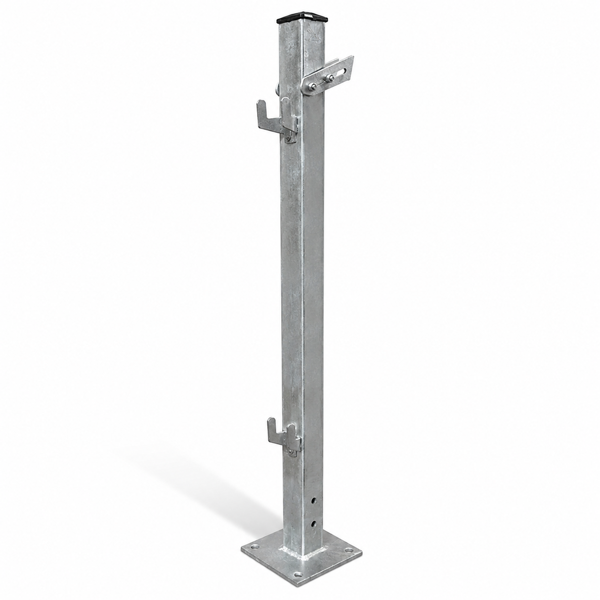 Metal Edge Panel Post With Side Locks 1m x 50mm x 50mm