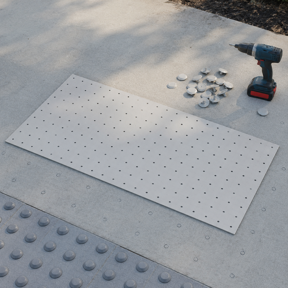 1200 x 600mm Tactile Indicator Installation Template