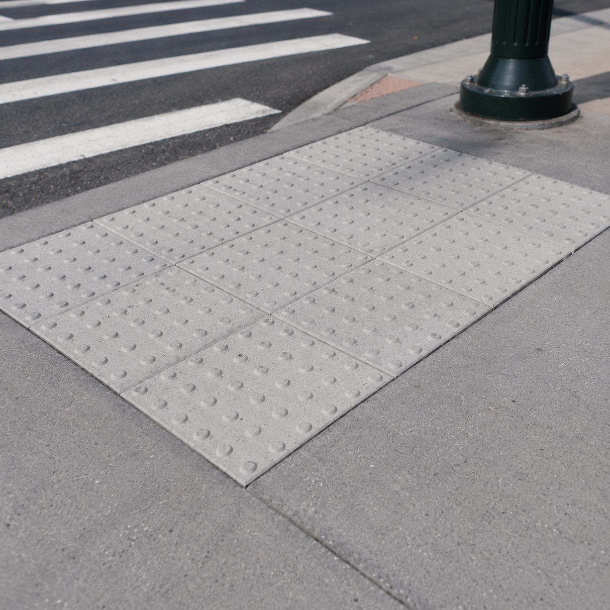 40mm Precast Concrete Hazard Tactile Paver
