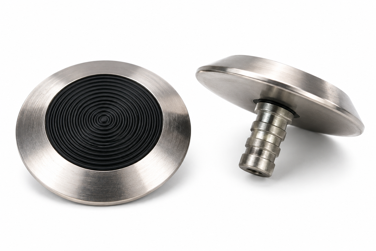 Tactile Indicator Studs - Stainless Steel / Poly Insert