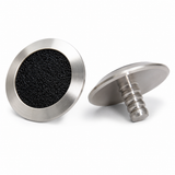 Tactile Indicator Studs - Stainless Steel / Black Carb