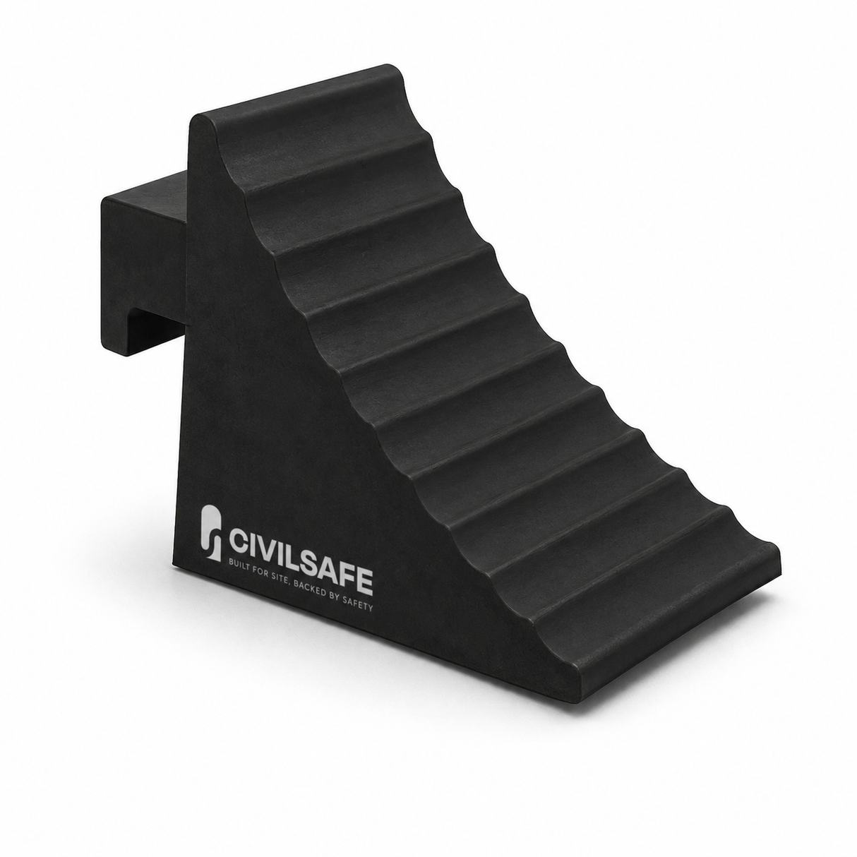 Rubber Wheel Chock - 250 x 150 x 190mm