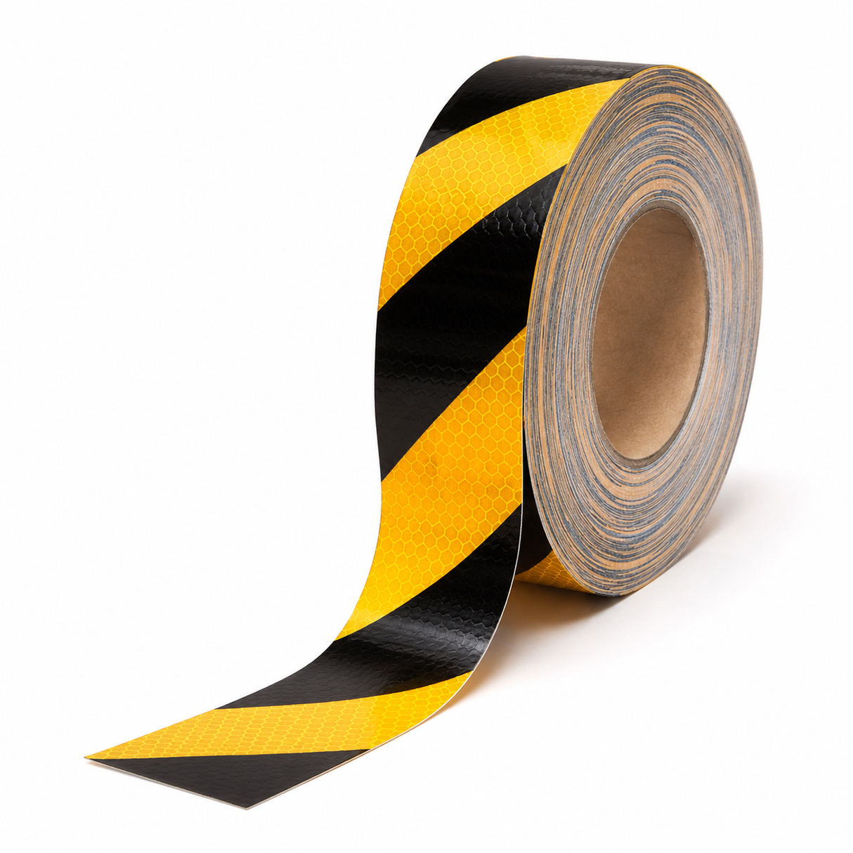 Yellow and Black Reflective Tape Class 2 - 45 Metre Roll