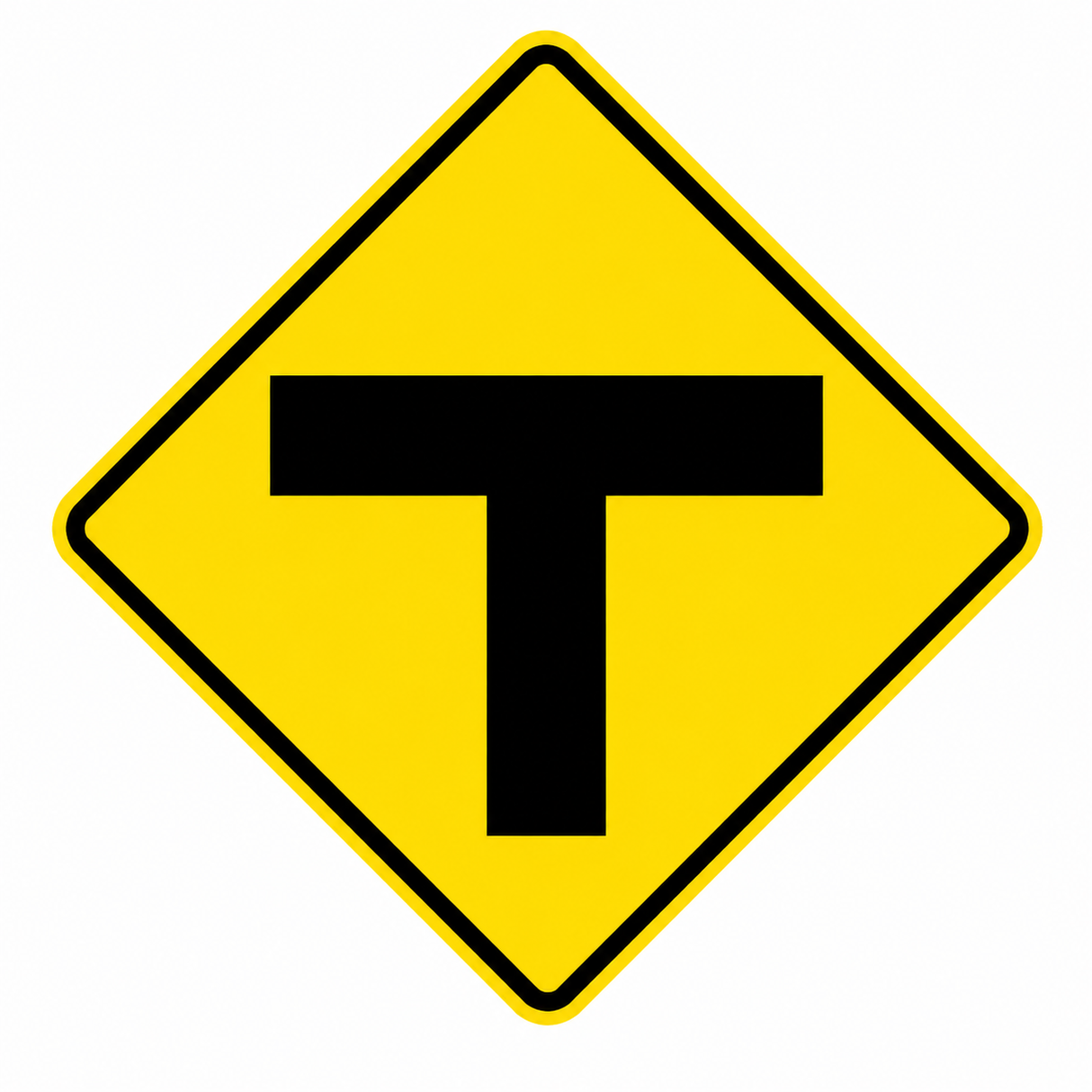 T-Junction (Symbolic) Sign