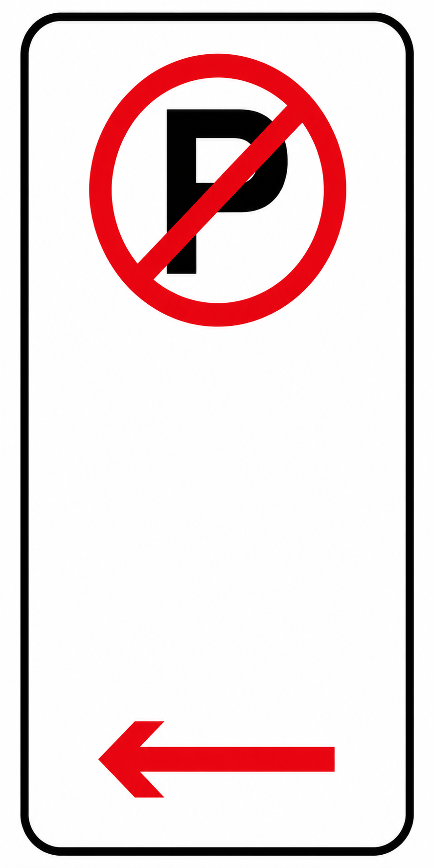 Parking Sign - No Parking
