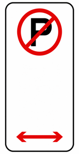 Parking Sign - No Parking