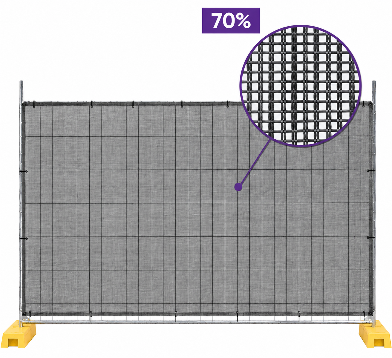 Shade Cloth - 70% Blockout 50m x 1.8m