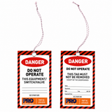 Safety Tags - 100 Pack