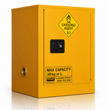 Flammable Storage Cabinet 30L 1 Door, 1 Shelf
