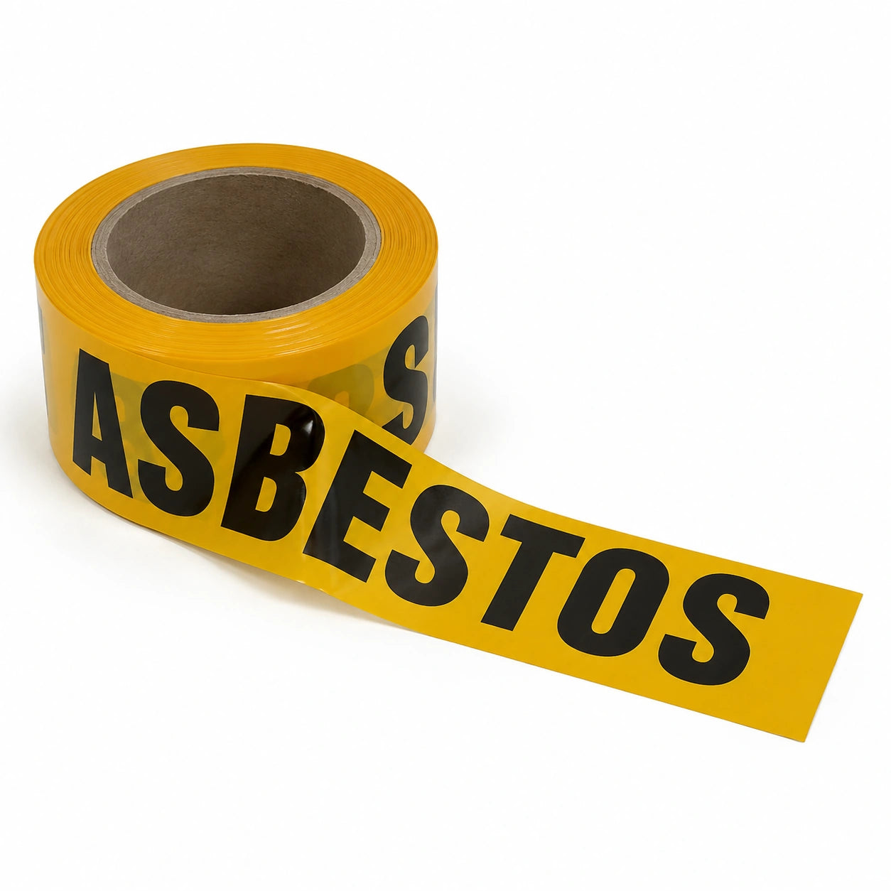 Safety Tape - "Asbestos" - 72mm x 100M Roll