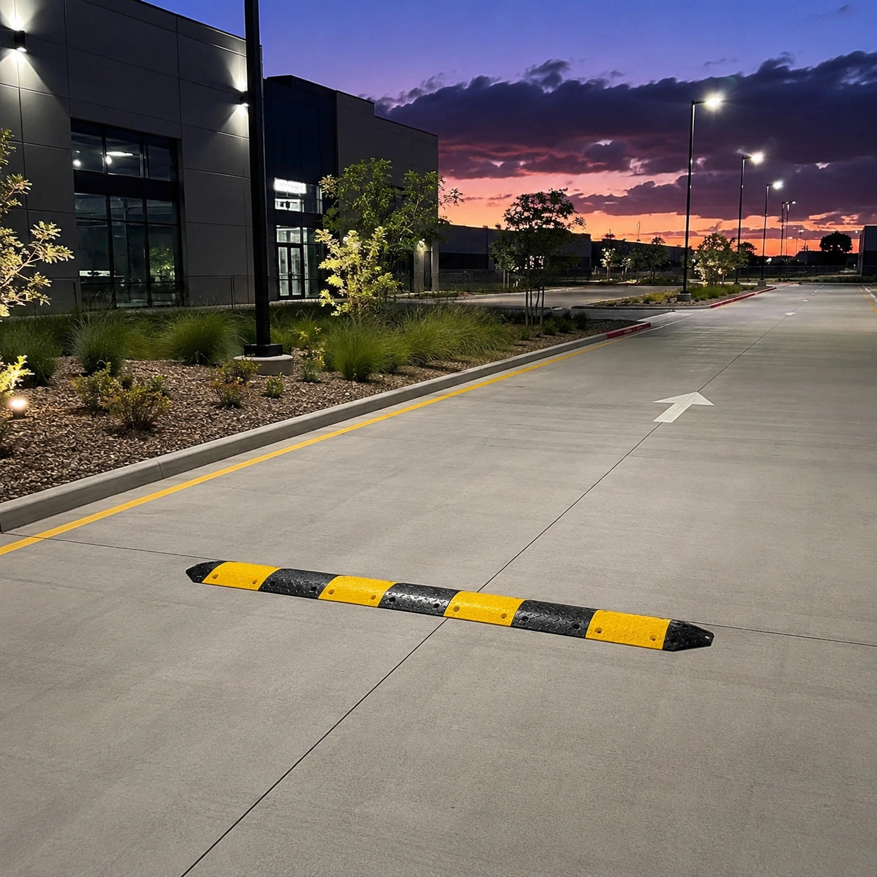 Heavy Duty Steel Speed Hump - 1 Metre Middle Piece