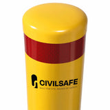 140mm Shared Zone Disabled Surface Mount Bollard