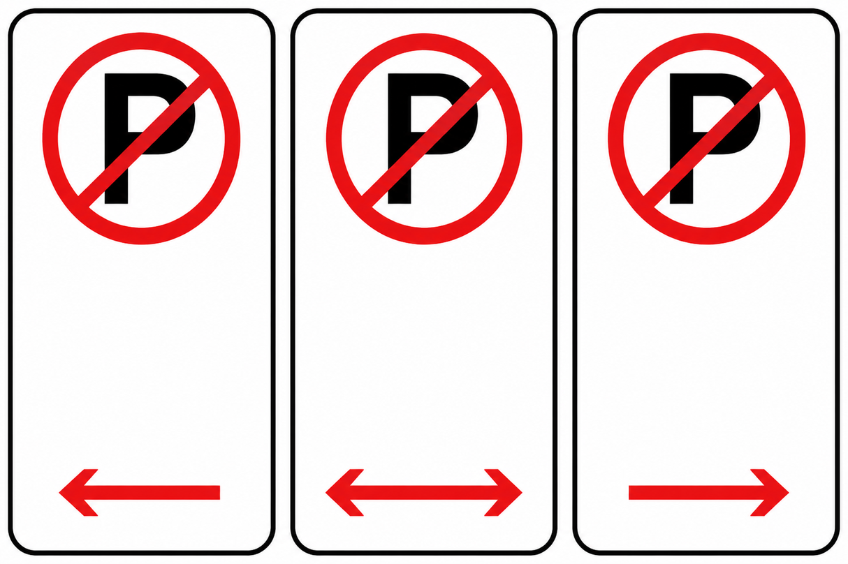 Parking Sign - No Parking