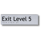 Exit Level 1 - 10 Signs