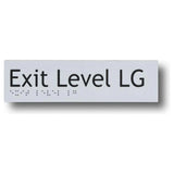 Exit Level Ground Signs