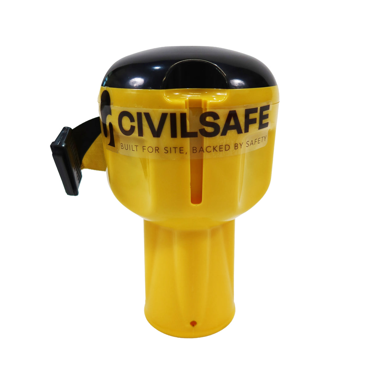 Yellow / Black Retractable Cone Top Belt - 9 Metres