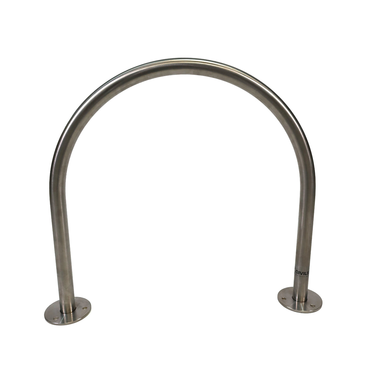 Stainless Steel Bike Rack Hoop - Surface Mount