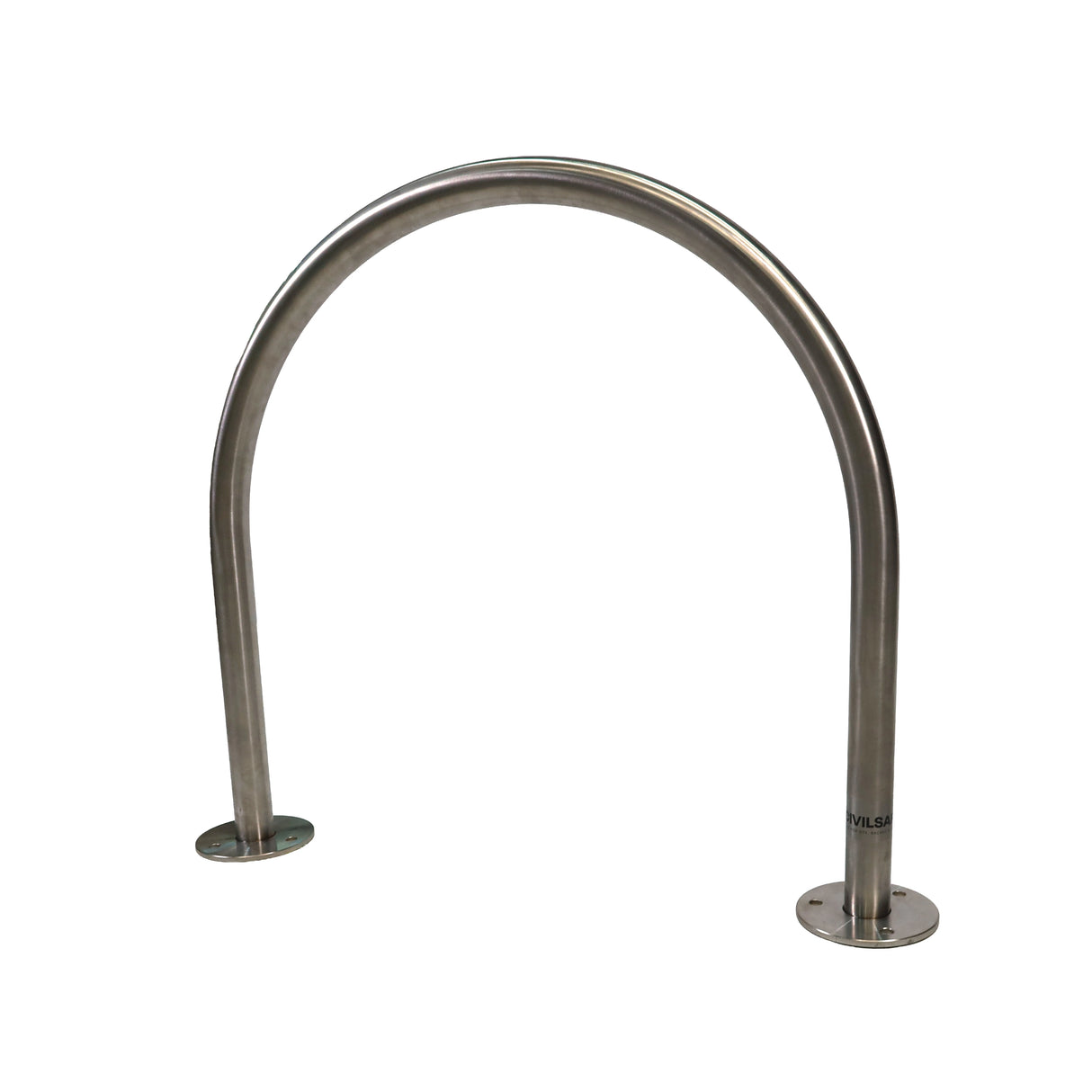 Stainless Steel Bike Rack Hoop - Surface Mount