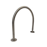 Stainless Steel Bike Rack Hoop - Surface Mount