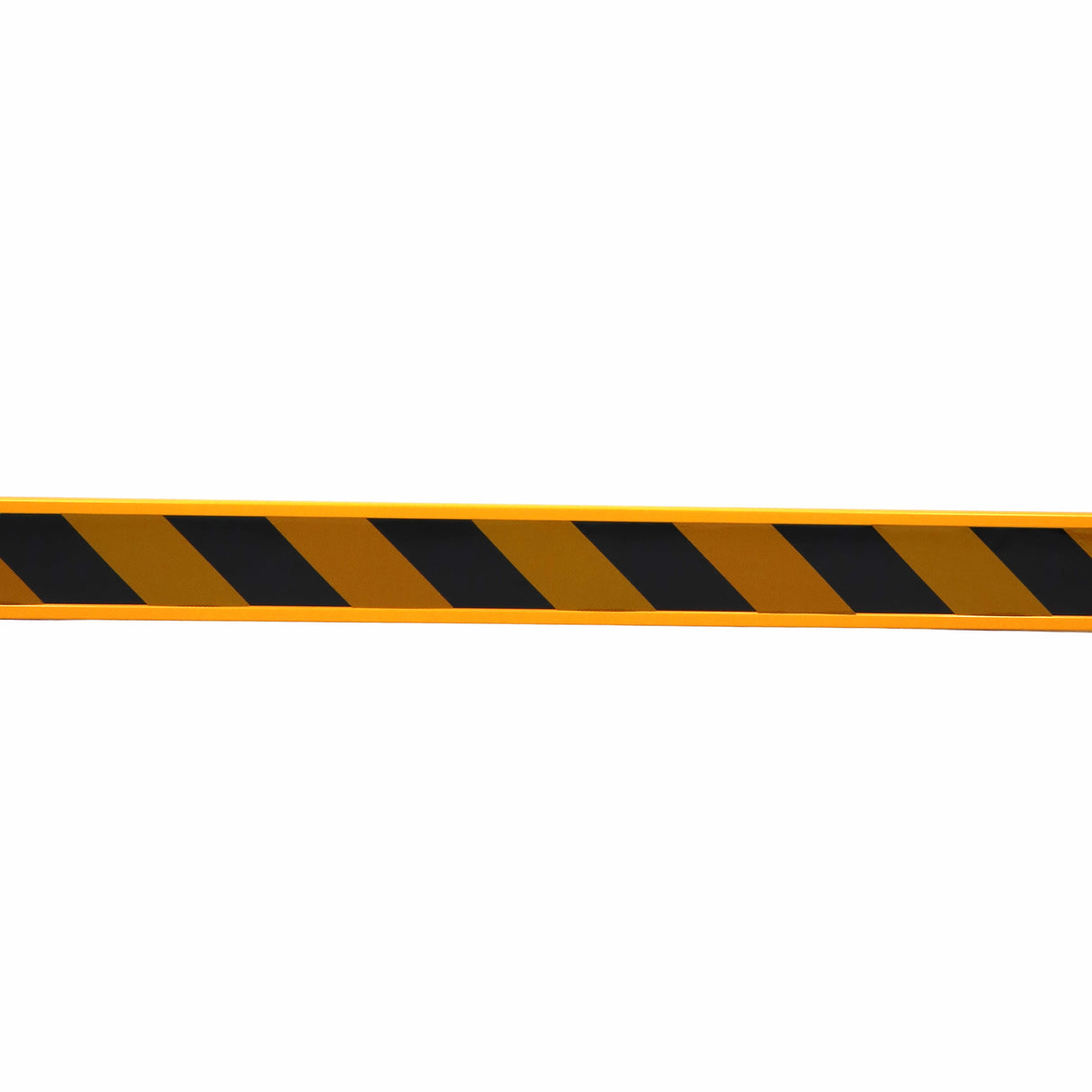 2.5m PVC Barrier Board - Class 1 Reflective Tape