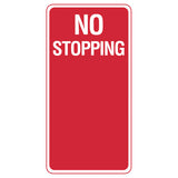 No Stopping Parking Sign - 225x450 | R5-400