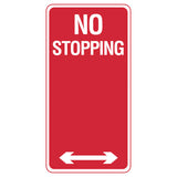 No Stopping Parking Sign - 225x450 | R5-400