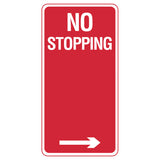 No Stopping Parking Sign - 225x450 | R5-400