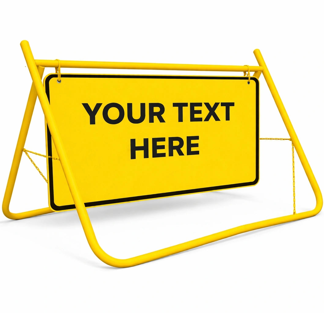 900 x 600mm Swing Stand & Sign - Custom