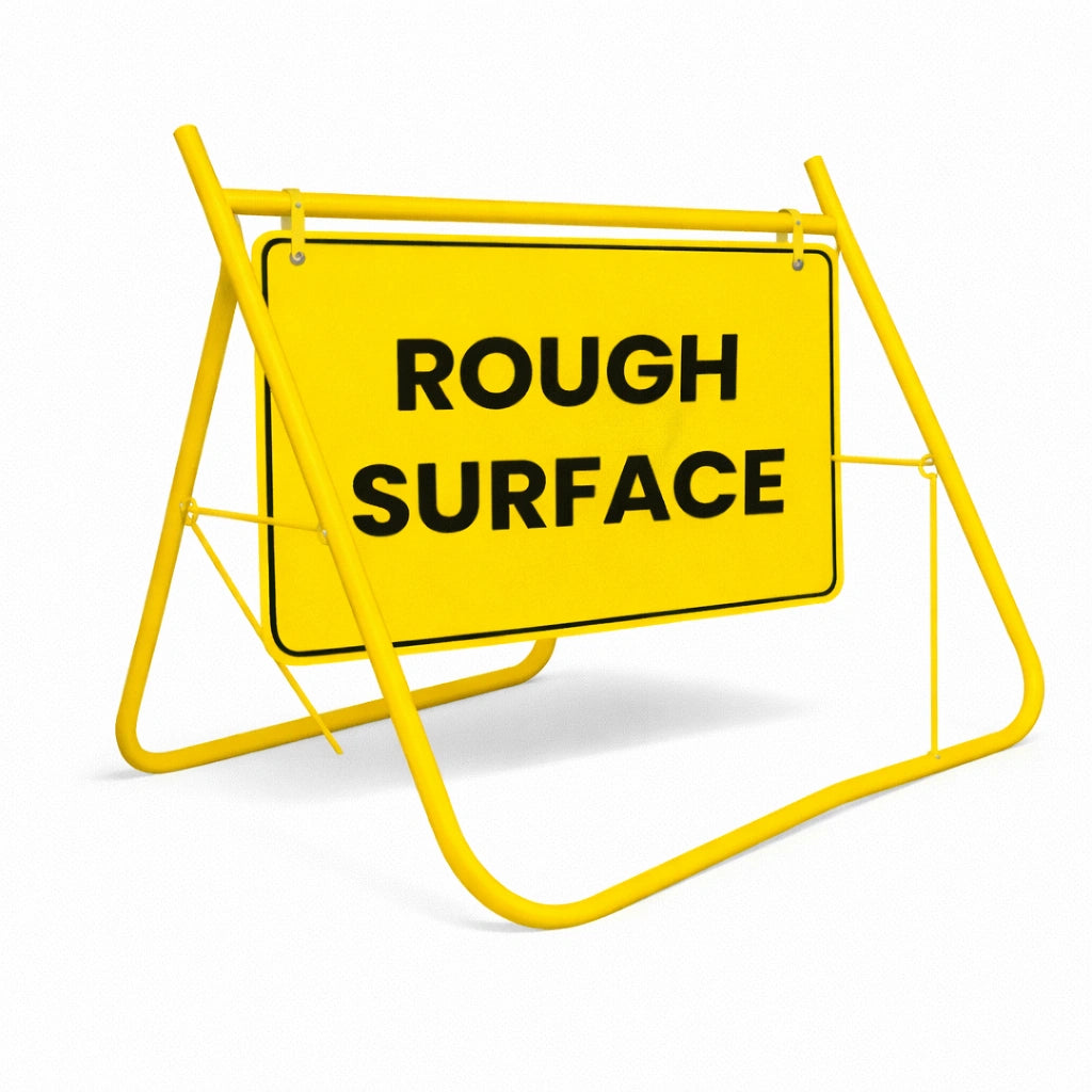 900 x 600mm Swing Stand & Sign - Rough Surface
