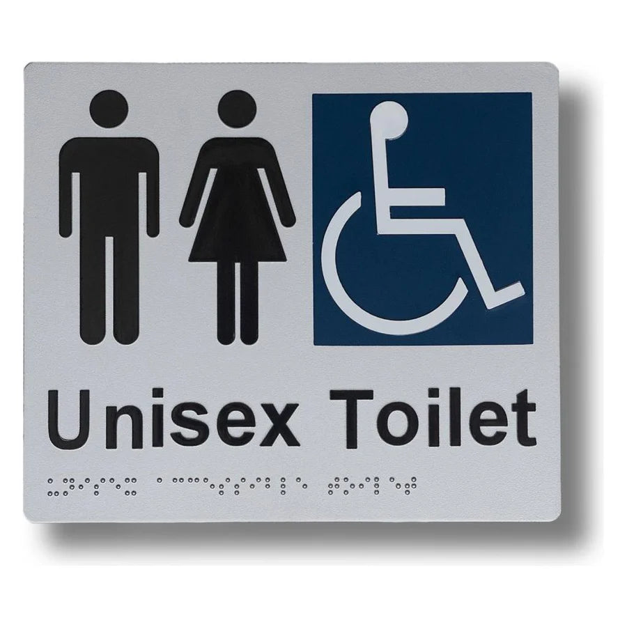 Unisex Toilet (Accessible) Sign