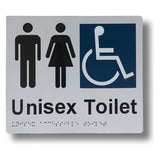 Unisex Toilet (Accessible) Sign