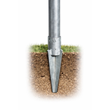 Pole/Post Anchor Socket incl 2 x Wedge