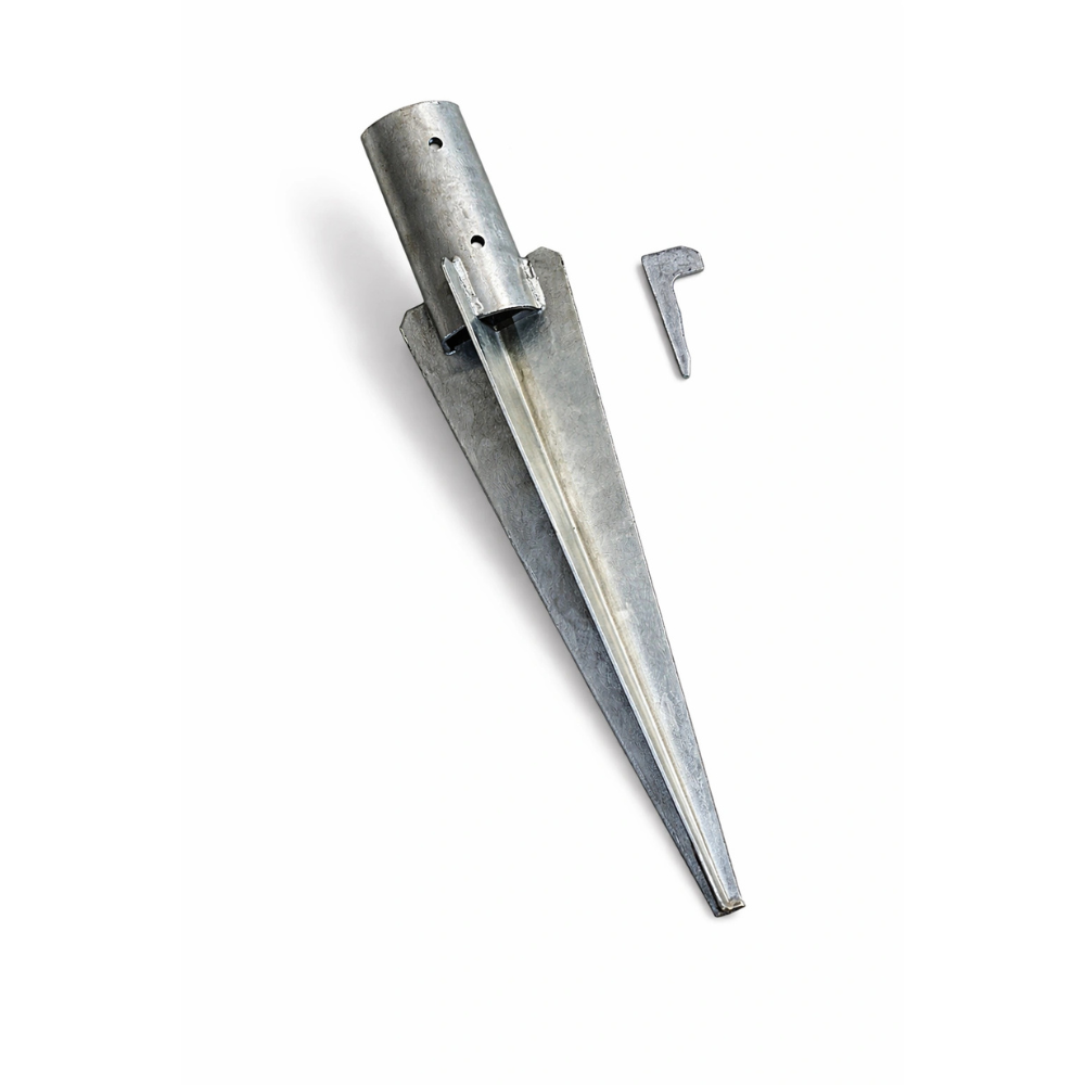 Pole/Post Anchor Socket incl 2 x Wedge