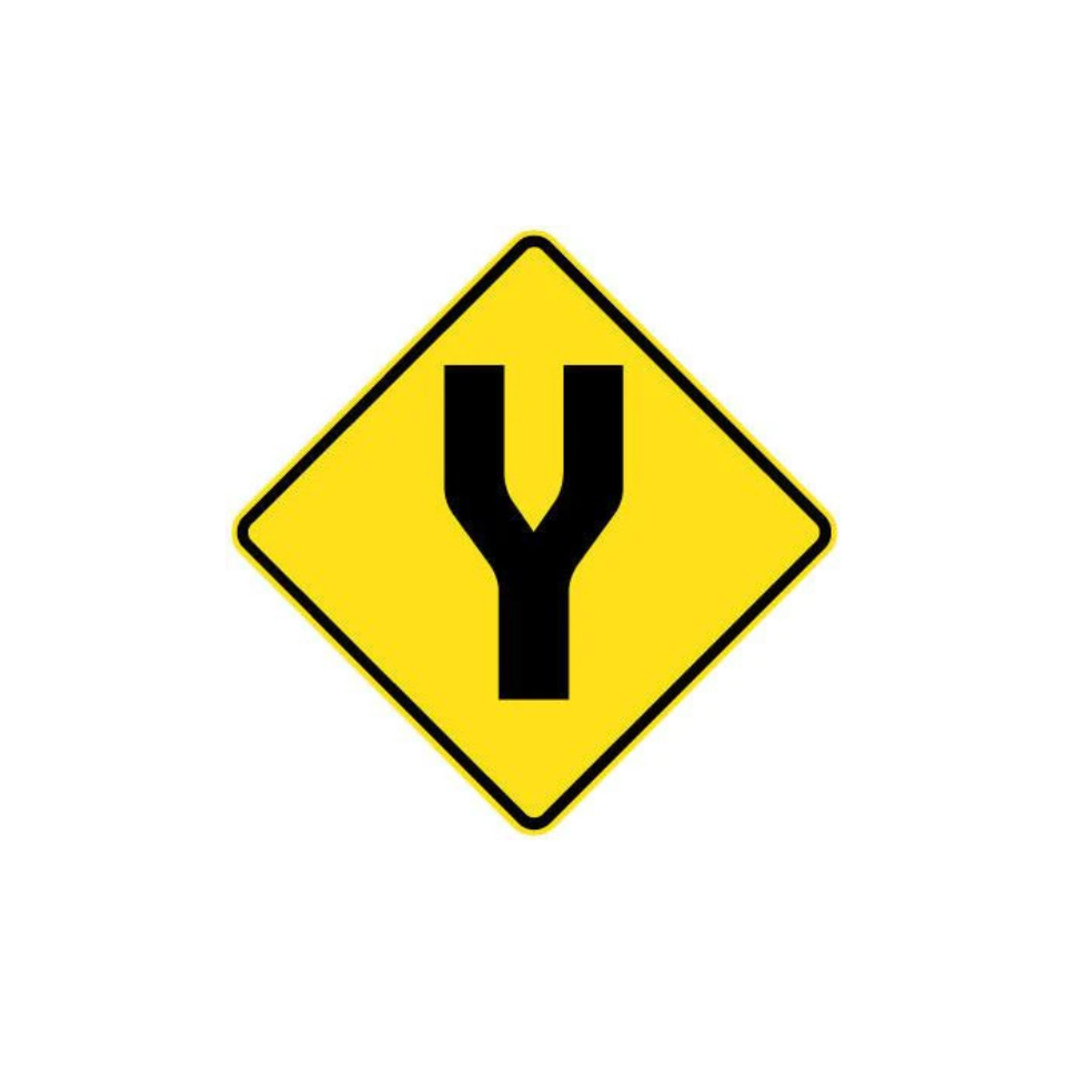 Start Divided Road (Symbolic)