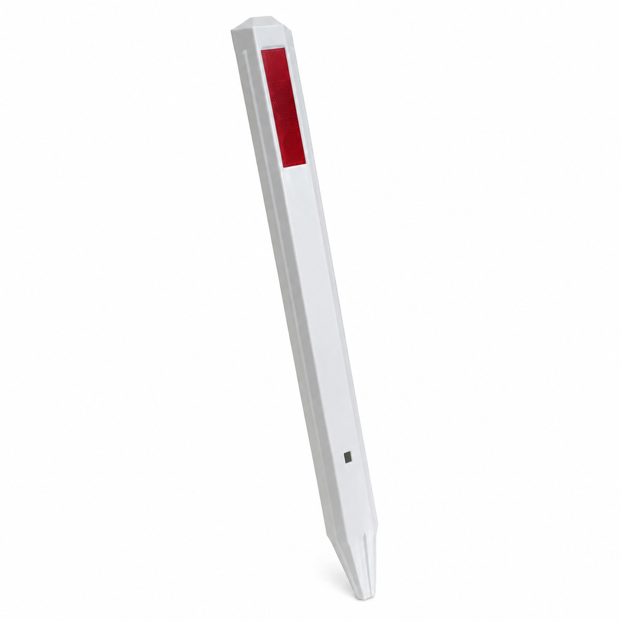 Steel Guide Post 1350mm Red & White
