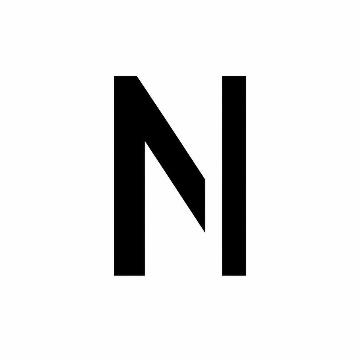 Individual Letters Stencil