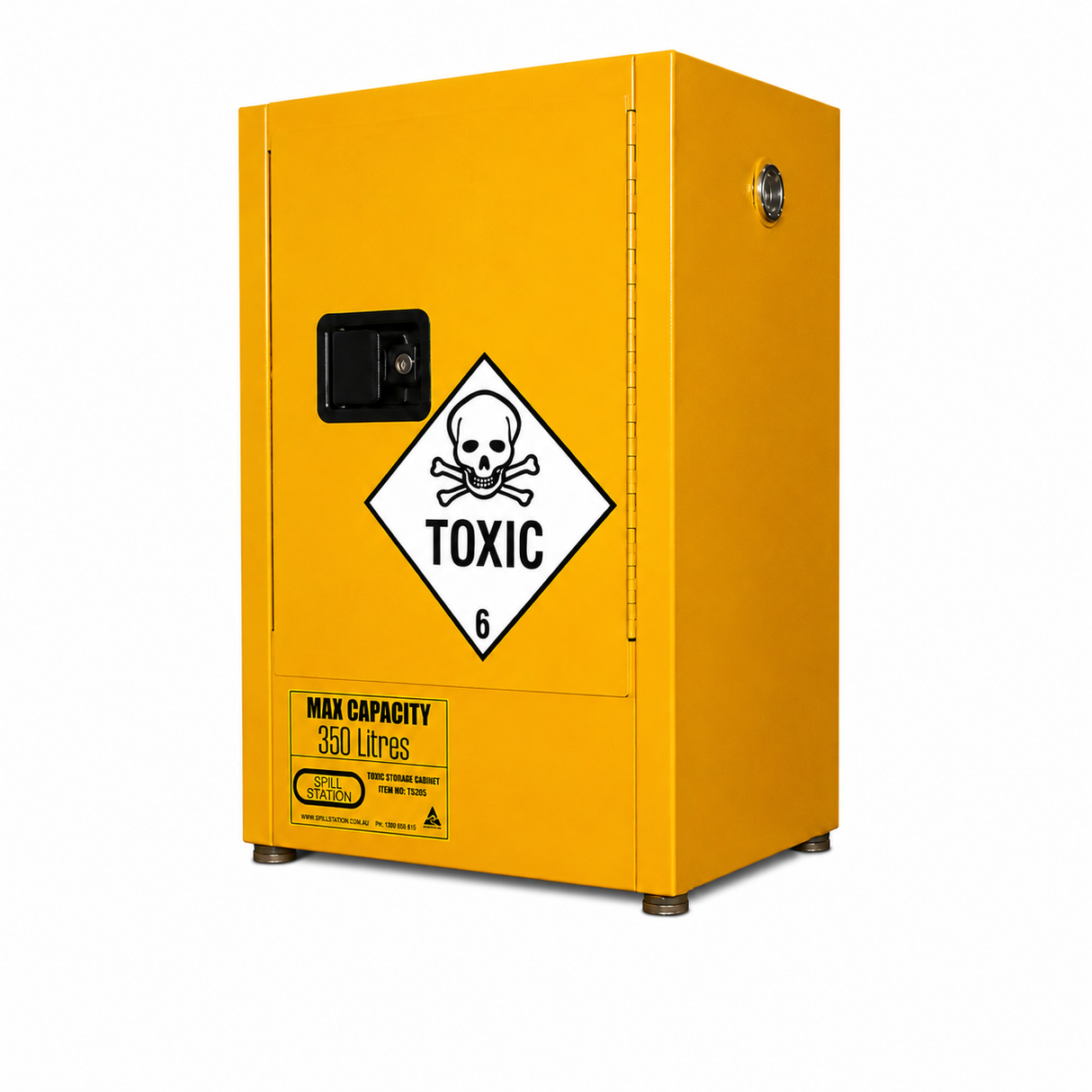 350L Toxic Substance Storage Cabinet - 1 Door