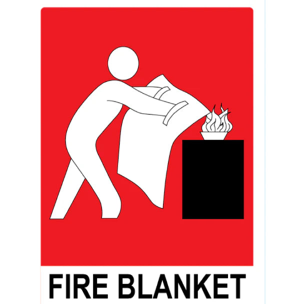 Large Fire Blanket Sign